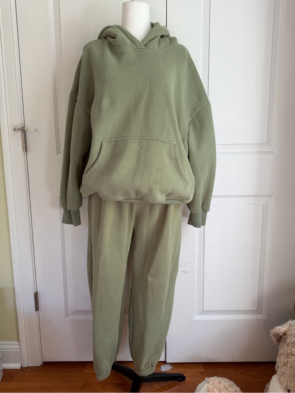 Green Oversized sweatpants - Women